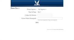 Desktop Screenshot of agapehonduras.org