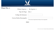 Tablet Screenshot of agapehonduras.org